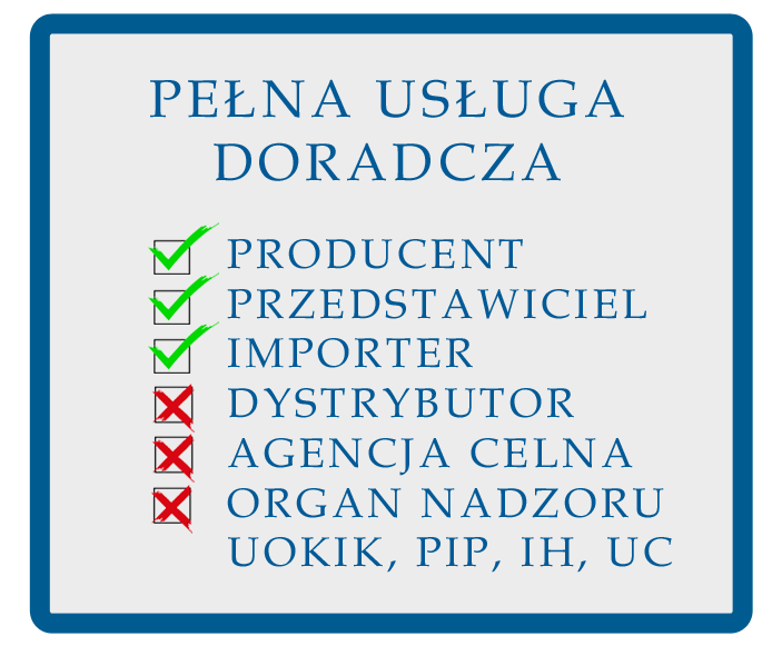 Doradztwo CE środki ochrony indywidualnej